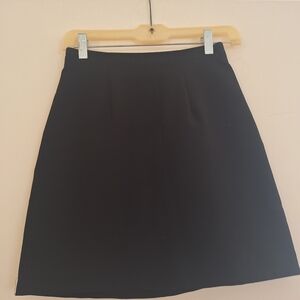 XOXO Black Mini Skirt